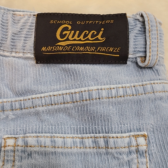 GUCCI Kids Bermuda Cotton Corduroy - Picture 2 of 8